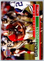 1995 SkyBox Impact Brent Jones #130