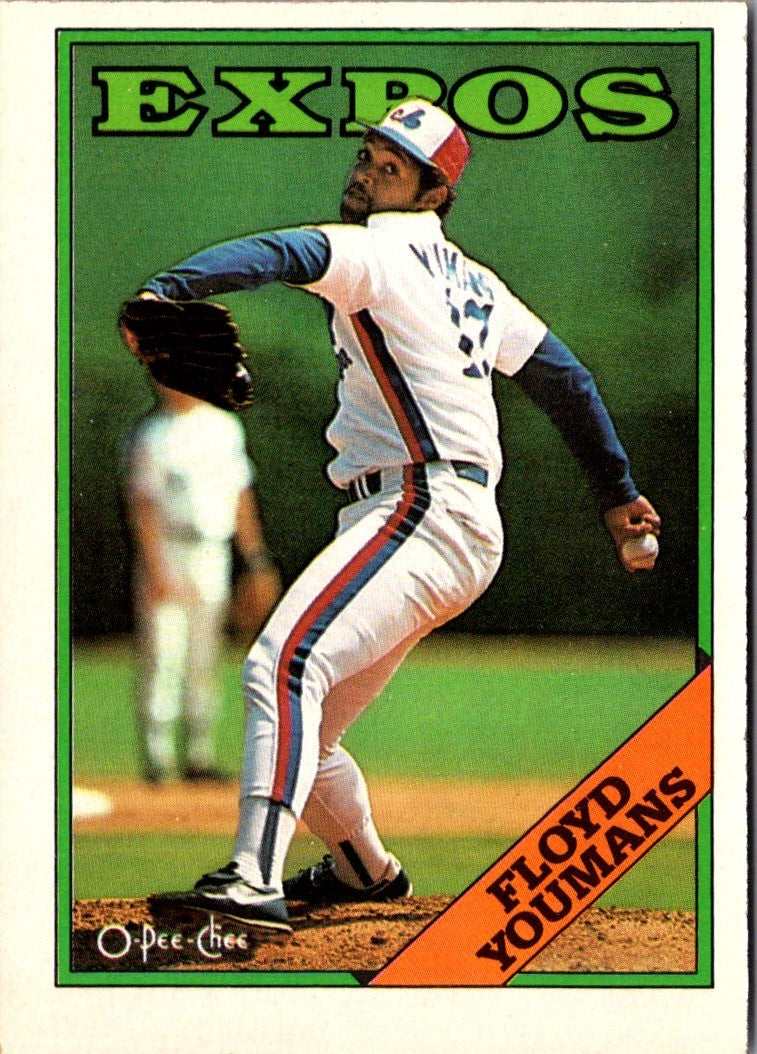 1988 O-Pee-Chee Floyd Youmans