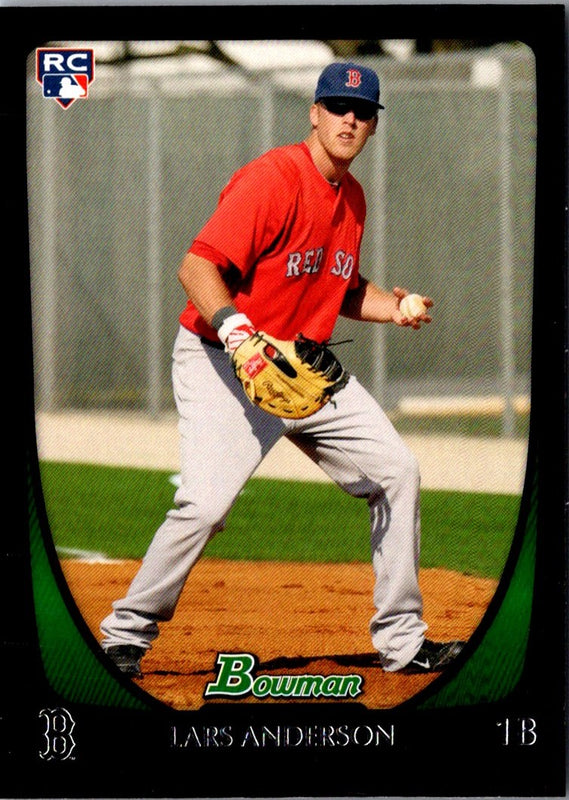 2011 Bowman Lars Anderson #192 Rookie