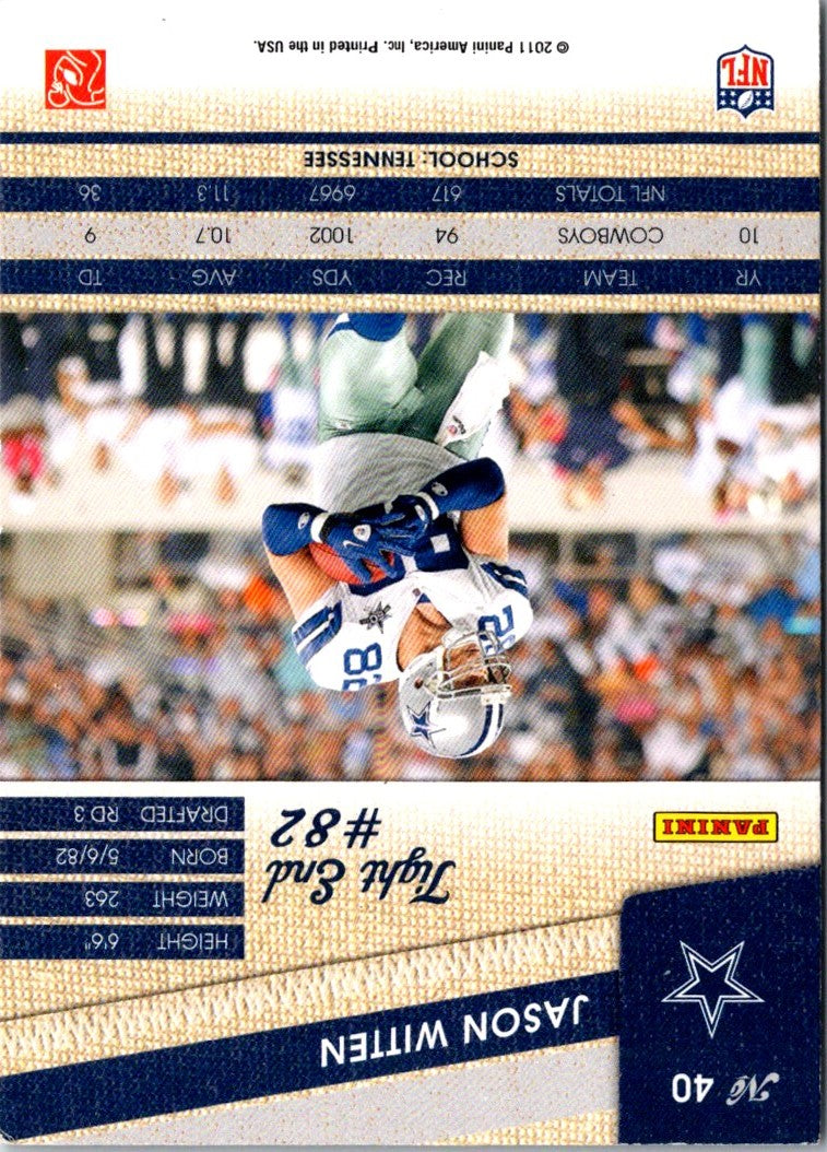 2010 Panini Absolute Memorabilia Jason Witten