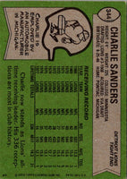 1978 Topps Charlie Sanders #344
