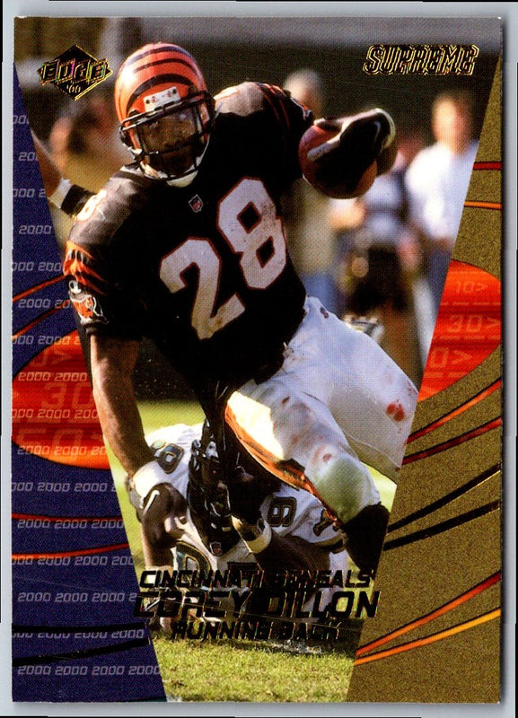 2000 Collector's Edge Supreme Corey Dillon #28