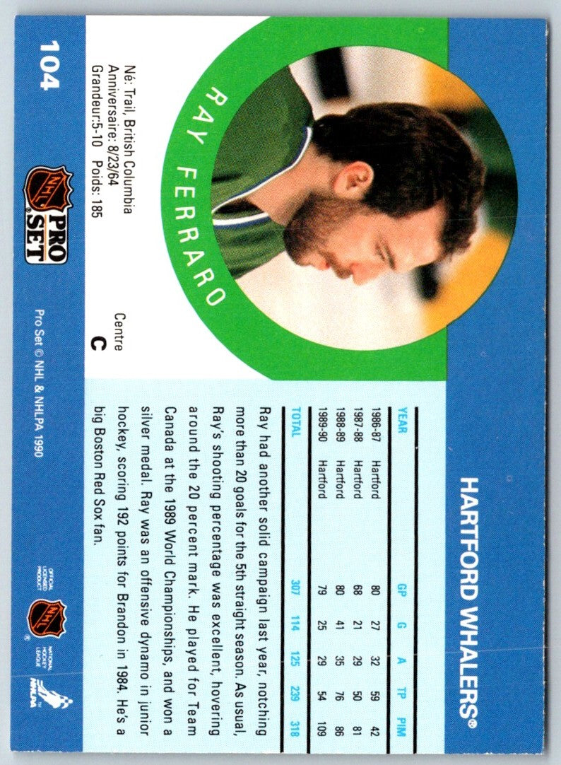 1990 Pro Set Ray Ferraro