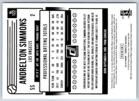 2018 Donruss Andrelton Simmons #122