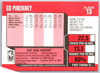1989 Fleer Ed Pinckney #13