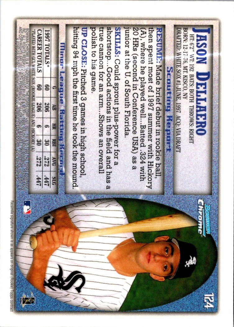 1998 Bowman Jason Dellaero