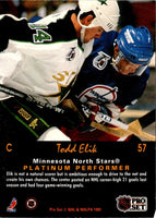 1991 Pro Set Platinum Todd Elik #57
