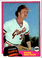 1981 O-Pee-Chee Eddie Whitson #336