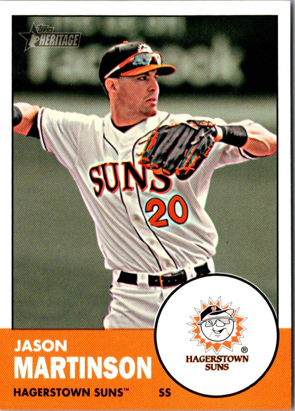 2012 Topps Heritage Minor League Jason Martinson #50
