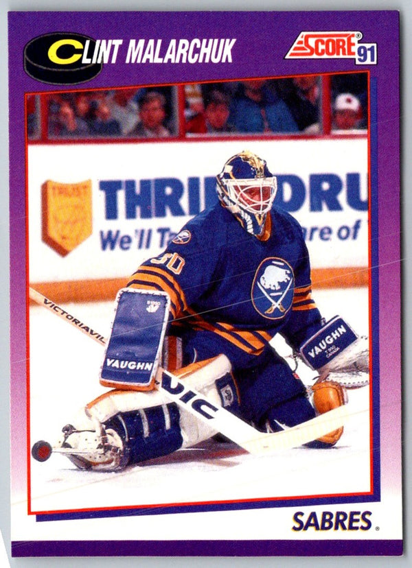 1991 Score American Clint Malarchuk #438