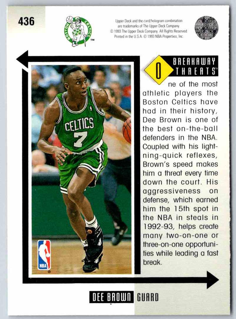 1995 Upper Deck Dee Brown