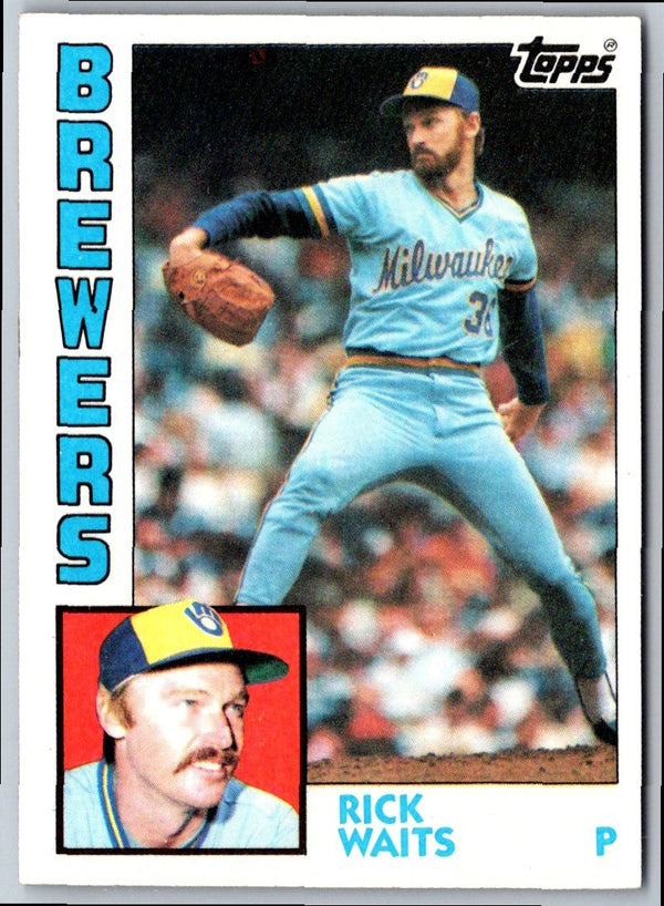 1984 Topps Rick Waits #218