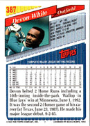 1993 Topps Gold Devon White