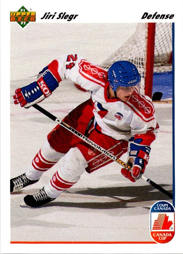 1991 Upper Deck Jiri Slegr #18 Rookie