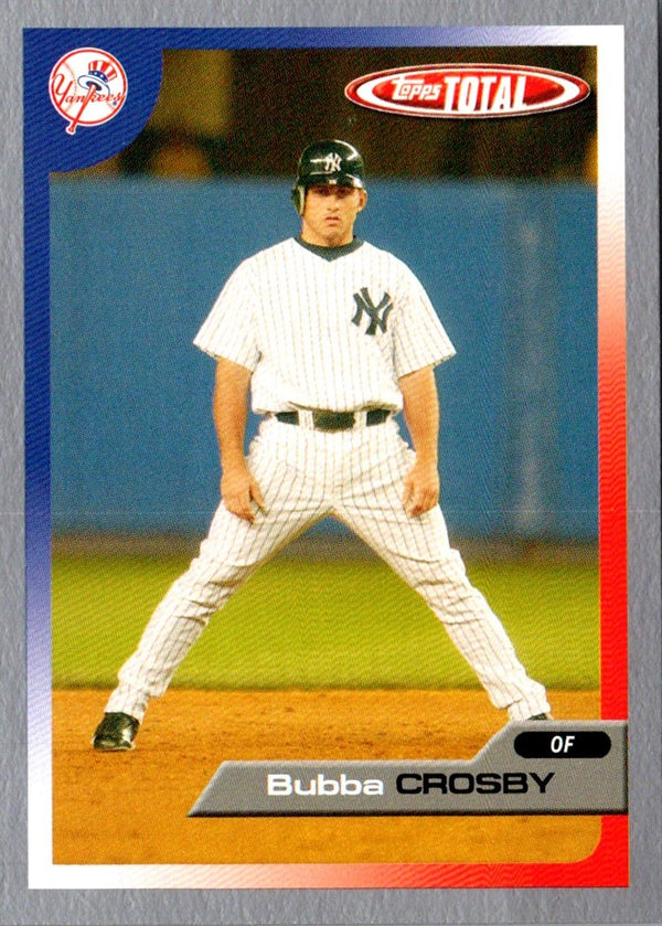 2005 Topps Total Bubba Crosby #62