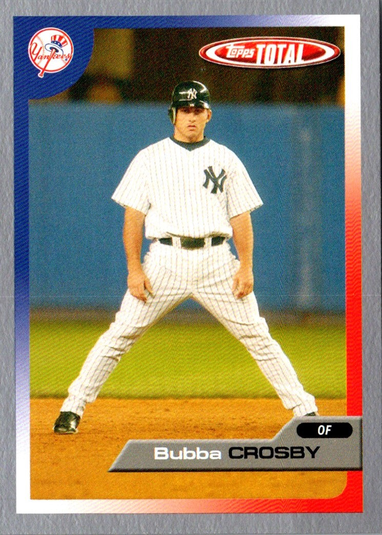 2005 Topps Total Bubba Crosby