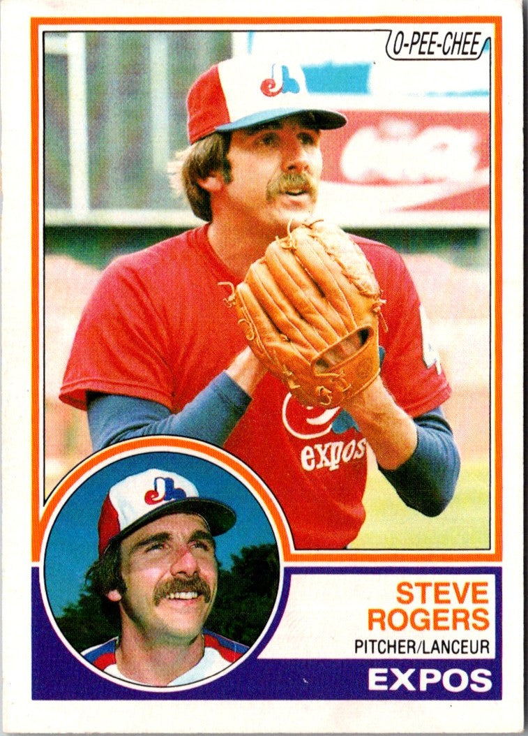 1983 O-Pee-Chee Steve Rogers