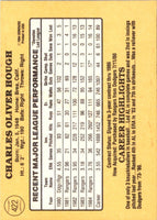 1985 Donruss Charlie Hough #422