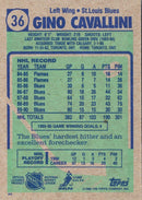 1990 Topps Gino Cavallini