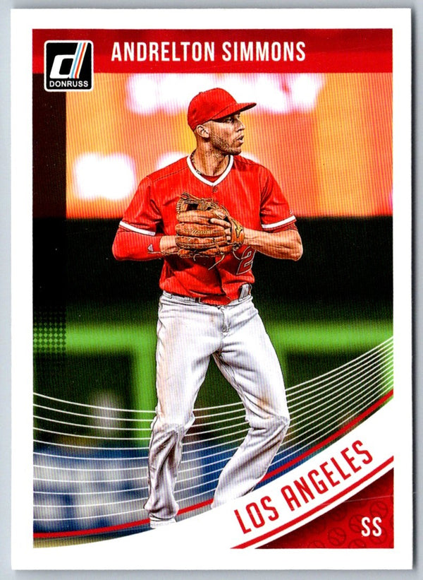 2018 Donruss Andrelton Simmons #122