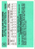1984 Donruss Bryan Oelkers #486 Rookie