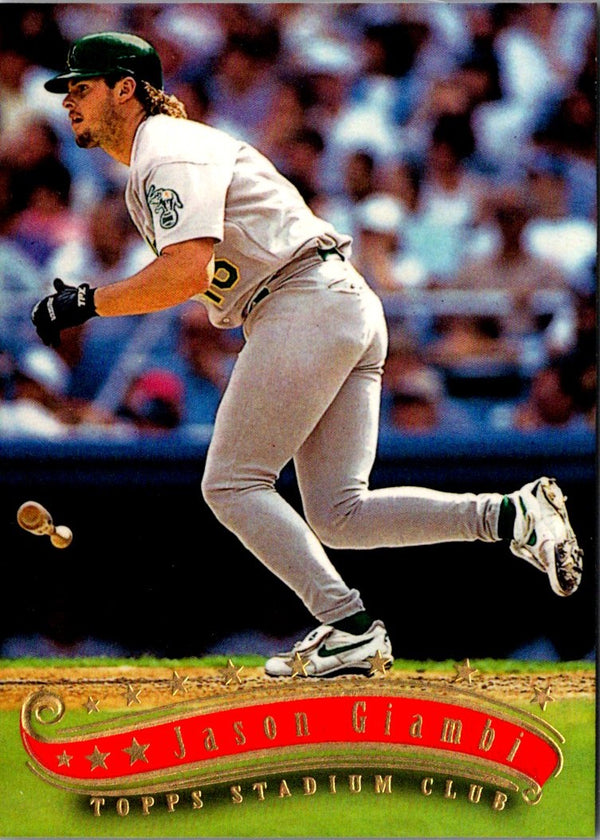 1997 Stadium Club Jason Giambi #336
