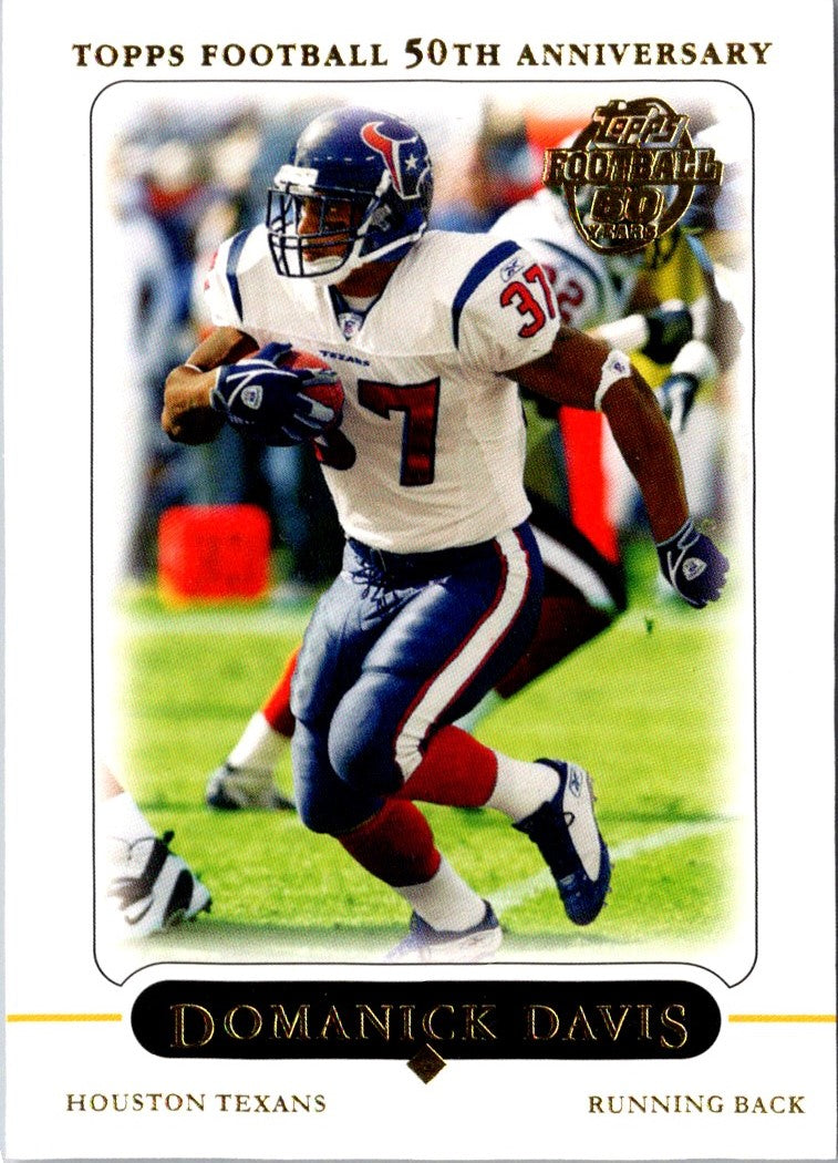 2005 Topps Domanick Davis