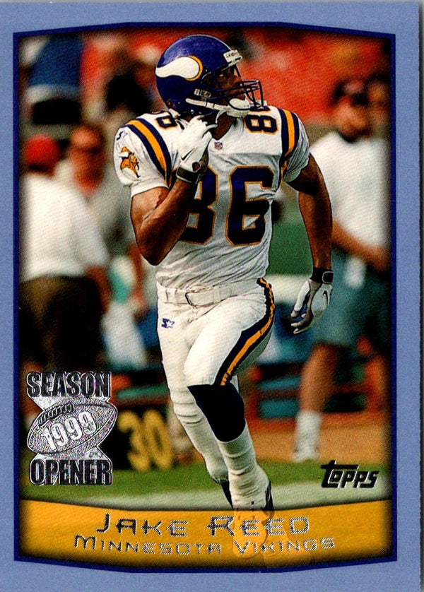 1999 Topps Season Opener Jake Reed #98