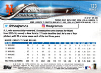 2018 Topps A.J. Ramos #123