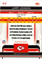 2006 Donruss Gridiron Gear Larry Johnson #52