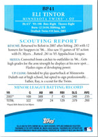 2008 Bowman Prospects Eli Tintor #BP41