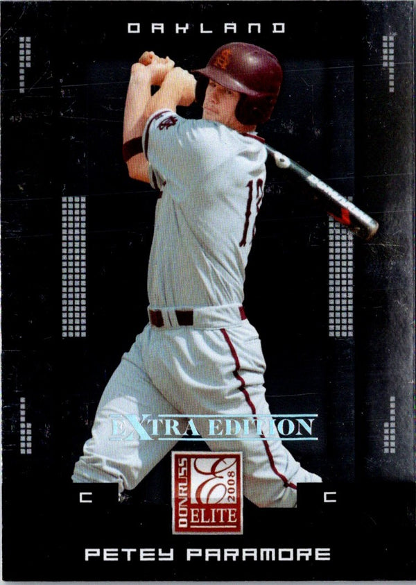 2008 Donruss Elite Extra Edition Petey Paramore #80