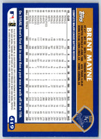 2003 Topps Brent Mayne #419