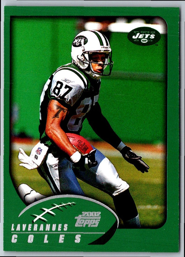 2002 Topps Laveranues Coles #122