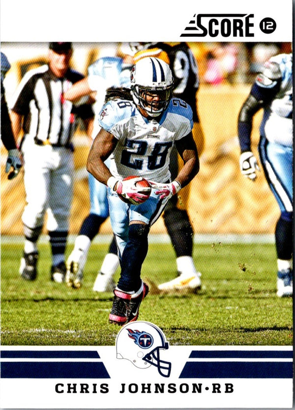 2012 Score Chris Johnson #207