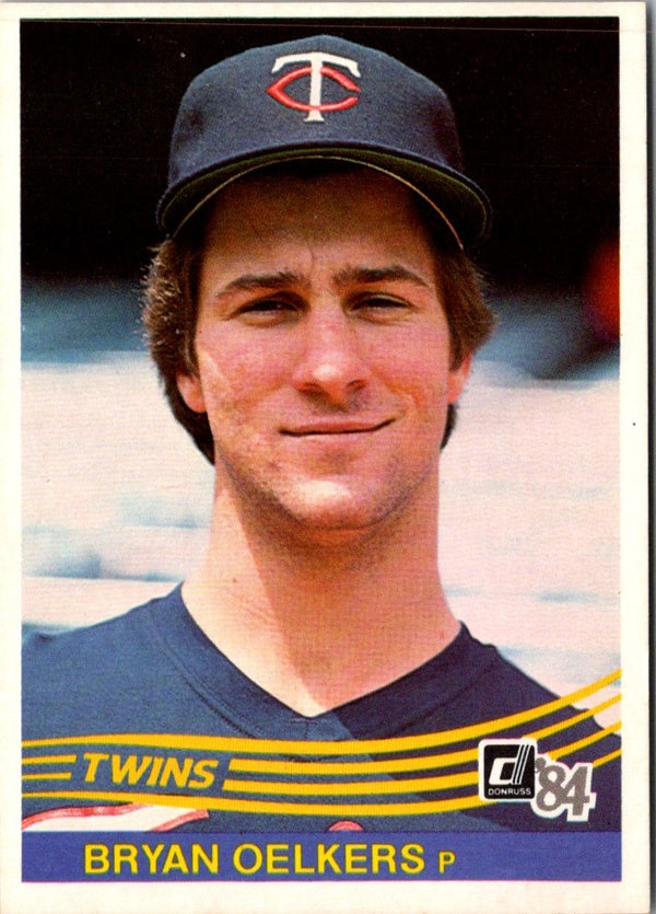 1984 Donruss Bryan Oelkers #486 Rookie