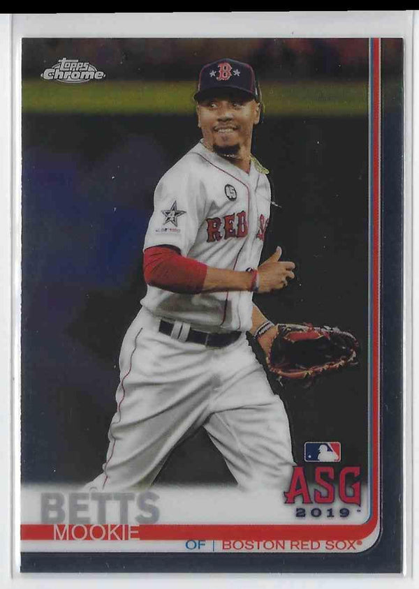 2019 Topps Chrome Mookie Betts #83