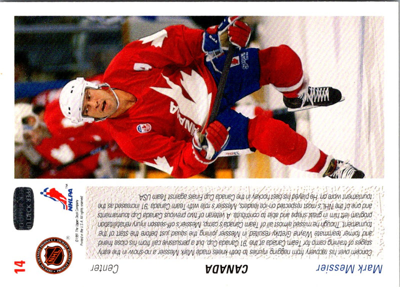 1991 upper deck Mark Messier