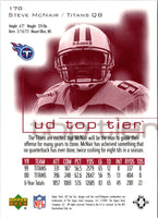 2001 Upper Deck Top Tier Steve McNair #170