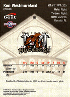 1999 Team Best Ken Westmoreland #96