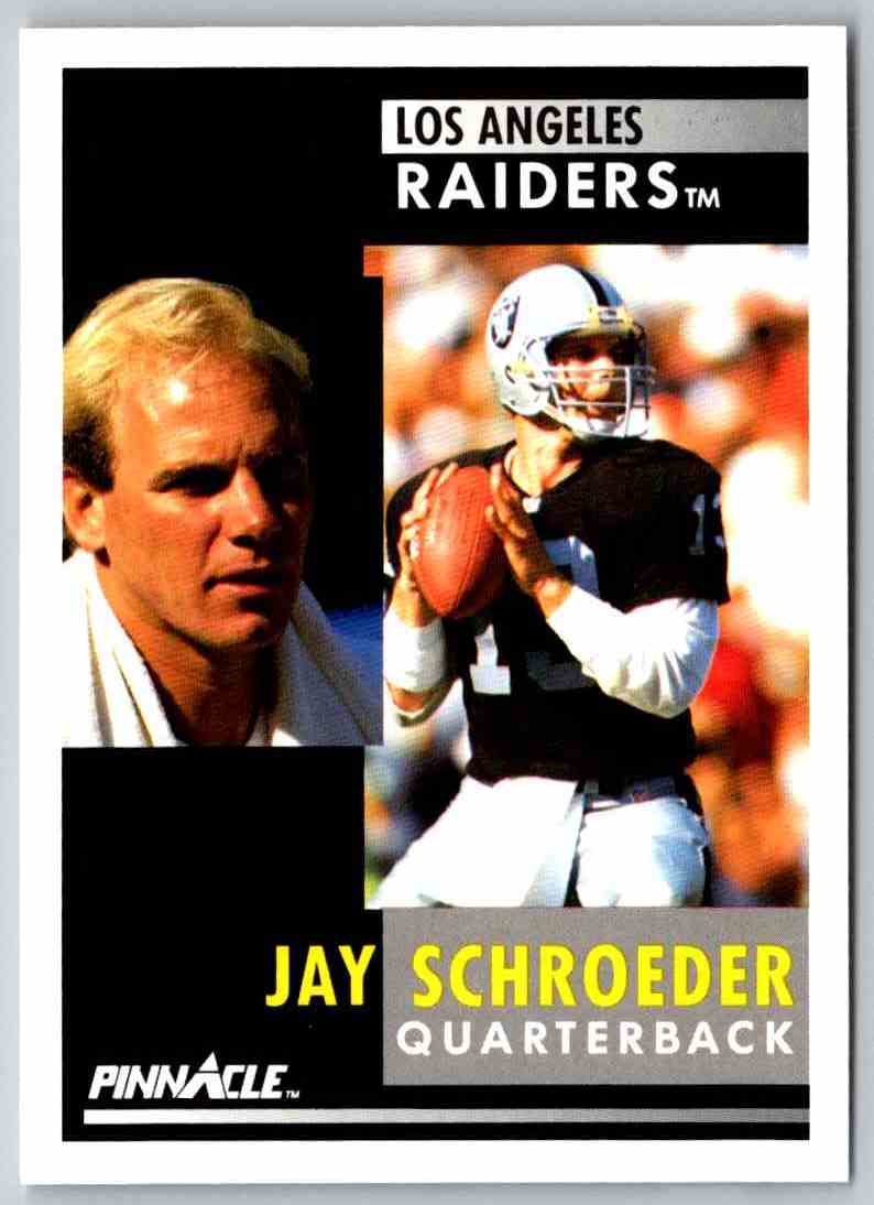 1991 Pinnacle Jay Schroeder