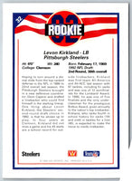 1992 All World Levon Kirkland #32 Rookie