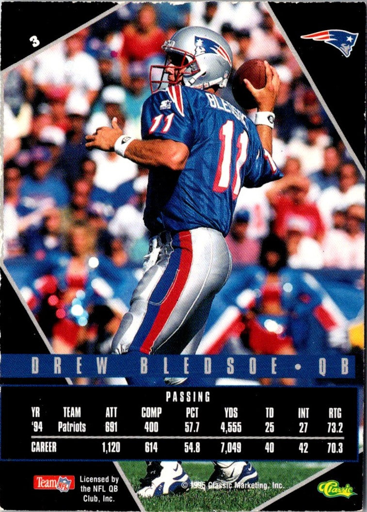 1995 Classic Images Limited Drew Bledsoe