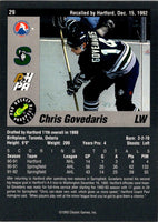 1993 Classic Pro Prospects Chris Govedaris #29