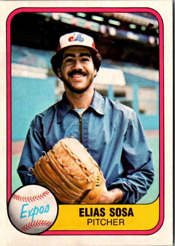 1981 Fleer Elias Sosa #151