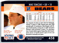 1990 Proset Mike Tomczak #458