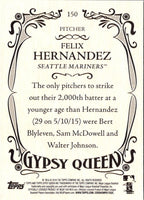 2016 Topps Gypsy Queen Felix Hernandez #150