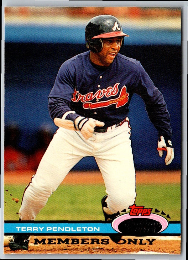 1988 Topps Terry Pendleton #635