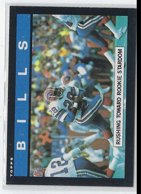 1985 Topps Bills Team Leaders #198