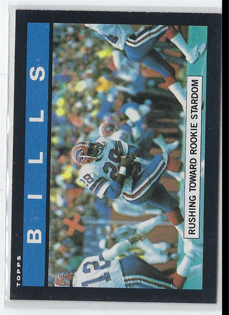 1985 Topps Bills Team Leaders